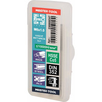 Набор метчиков из 3-х шт. H-Tools М6 шаг 1.0мм DIN352 HSSE 230060EHT