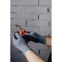 Перчатки с двойным латексным обливом Jeta Safety 3 пары, размер 9/l JL-101-L