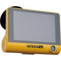 Видеорегистратор INTEGO Basic VX-315DUAL с салонной камерой, картой памяти MicroSD 32 GB в комплекте (и опциональной камерой заднего вида с записью трех каналов видео одновременно) VX-315DUAL-TY