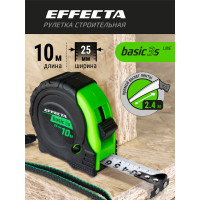 Рулетка с магнитом EFFECTA Basic 3S 10 м, 25 мм, 3 стопа 571025S