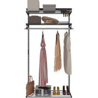 Гардеробная система ПРАКТИК Basic G90 графит S70299914515