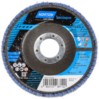 Круг лепестковый конический 115 мм, Р40, цирконий NORTON 78072749683