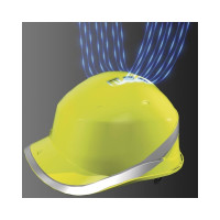 Каска защитная Delta Plus DIAMOND VI WIND из ABC с вентиляцией цвет черный, DIAM6WTRNOCA