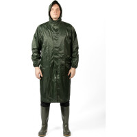 Плащ-дождевик из ПВХ Jeta Safety хаки, р. L/50-52 JRC-101g-L
