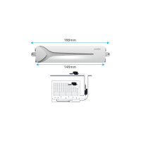 Помпа проточная 20 л/ч (15 м) General Climate DM-LITE
