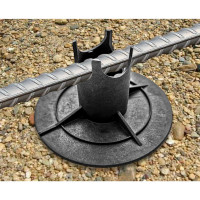 Фиксатор "Стойка" 30/35 мм, литая опора, 500 шт Промышленник ПФС3035Л