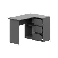 Модульная система Арника Денвер стол угловой, графит серый 00-00144782