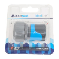 Коннектор - диаметр SAFETOUCH IDEAL 3/4'' Cellfast 50-637