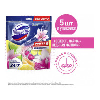 PWR5 DOMESTOS свежесть лайма+ледяная магнолия 5X(2x50+3x50)Г 8720633009035