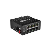 Промышленный неуправляемый коммутатор EKF U-8T, 8 портов 10/100Base-T(X) RJ45, монтаж на динрейку TSX TSX-U-8T