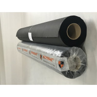 Негорючая мембрана ЭКОВУЛ (EKOWOOL) Эконом-НГ, черный цвет, рулон 100 м.кв 10057
