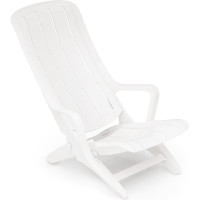 Кресло-шезлонг ЗПИ "Альтернатива" белый М8899