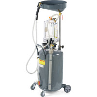 Установка для слива и откачки масла/антифриза KraftWell с подъемной ванной и мерной емкостью, 100 л KRW1839.80L