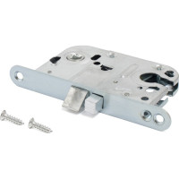 Врезной замок Аллюр 2018 ZP хром, б/о, б/ручки 14133