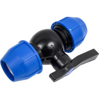 Кран ПНД Rvc 50 литой 16966