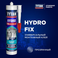Клей монтажный TYTAN PROFESSIONAL HYDRO FIX акрилатный прозрачный 310 мл 274655