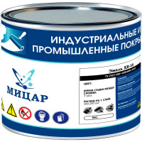 Эмаль Мицар ХВ-16 1,8 кг серый УТ000013836