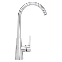 Смеситель для кухни СоюзКран поворотный излив, керамический картридж 35 мм, хром SK01-R112 567-141