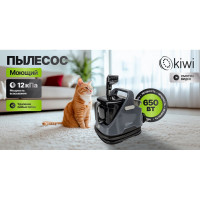 Моющий пылесос для химчистки KIWI ковров, мягкой мебели, салона авто, мягких игрушек, для всех видов загрязнений на мягких тканях KCC-4320B