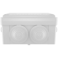 Коробка ответвит. с 6 кабельными вводами д. 25мм DKC IP55 100х100х50мм 1 ШТ 53801DIY