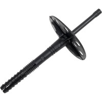 Дюбель для теплоизоляции ООО "Тэмпо-Метиз" с пластиковым гвоздем, 10х90 мм, черный., 50 шт. 520213