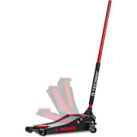 Домкрат подкатной низкого подхвата RUNTEC 3 т, 80-500 мм, усиленный, TECHNIC RT-PJL3T