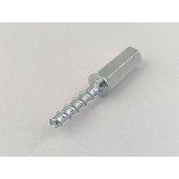 Анкер-шуруп по бетону Rusconnect PNB 060355 6x55 мм, 50 шт., с наружной резьбой М8, в сборе с удлинённой гайкой М8/10 Белый цинк 720655