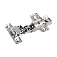 Петля мебельная StahlBuro D26 Clip-on 2 шт, хром, мини полунакладная с доводчиком 15909
