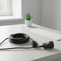 Удлинитель-шнур PROGIX 3 метра КГ 3x1.5 черный PG141