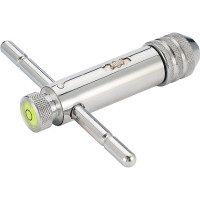 Вороток для метчиков с трещоткой M5-M12(4.9-8.0мм) 100мм (с уровнем) H-Tools 00612130