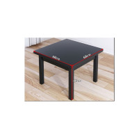 Стол журнальный квадратный Solarius Классика из массива сосны 40 мм 60x60x46 см, цвет антрацит 601-10012