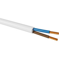 Провод TDM ELECTRIC ПРКС 2x2,5(N)-0,38 (100м), белый TDM SQ0136-0003