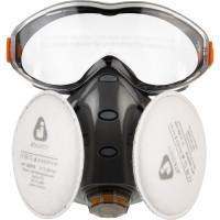 Комплект полумаска Jeta Safety с очками 9500 с фильтром 5521P3R, размер L SET9500-L