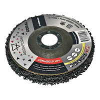 Круг коралловый зачистной ABRAFORM CORAL BLACK 125х22.2 мм AF-CORBLACK
