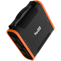 Внешний аккумулятор TopON 144000mAh Type-C PD 100W, USB QC3.0, 2 авторозетки 180W, SH50 Anderson 300W, фонарь, LiFePO4. Черный TOP-X150
