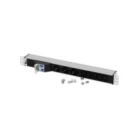 Блок розеток REM Rem-32 с автоматом, 3 Sсhuko, 5 IEC 60320 C13 R-32-3S-5C13-A-440-K