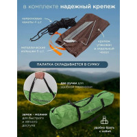 Палатка кемпинговая двухместная Forcekraft, 200x150x125см FK-CAMP-1 FK-CAMP-1(56320)