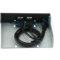 Планка usb 3.0 Gembird на переднюю панель 5.25", 2xusb-a 3.0, FP5.25-USB3-2A