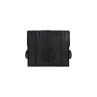 Пескоуловитель Ecoteck STANDART 100 h419 пластиковый в сборе с чугунной щелевой решеткой ДИ 11505000 35774      