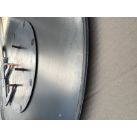 Диск затирочный 600 мм, крепление 4 шпильки, толщина 3 мм ООО АЛТЕХ АТДЗ6004Ш