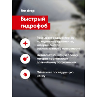 Гидрофобное покрытие / кварцевое покрытие Fire Drop, 0.25 л Complex 1186025