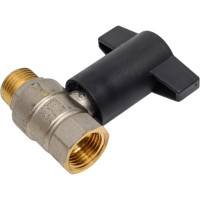 Шаровой кран LD PRIDE 1/2'' вн/нар, т-рукоятка 552742