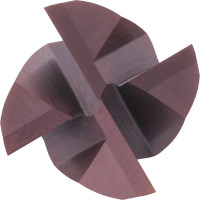 Фреза концевая твердосплавная 6x30x75 мм, 4z, P20 TiALN, S6 мм H-Tools 19943-060