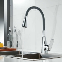 Смеситель для кухни Shevanik с гибким изливом S543-9