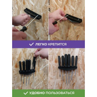 Набор отверток Помощник 6 пр.(ph:0x150,1x180,2x200; sl:3.5x150,4.5x200,5x180), в блистере P018K(49996)
