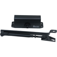 Дверной доводчик DORF economy l-8222 45 кг, черный, 1 к - 1 шт. eco L8222_black_eco