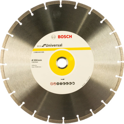 Bosch Алмазный диск ECO Universal 350-25 2608615035