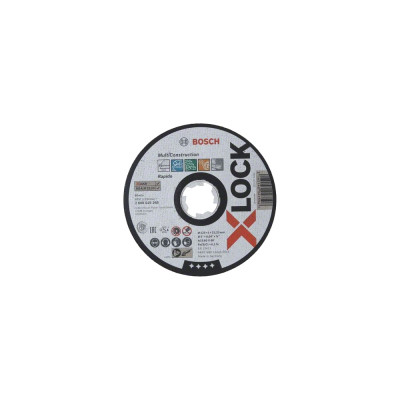 Bosch X-LOCK Отрезной диск Multi Material 125x1x22.23 прямой 2608619269