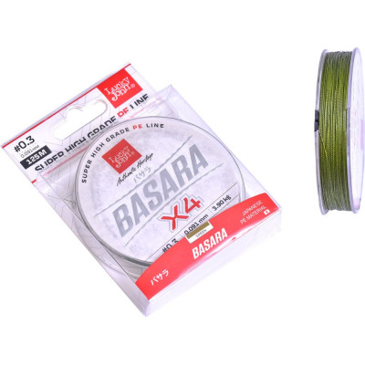 Плетеная леска LUCKY JOHN Basara Green 125/011 LJ4104-011