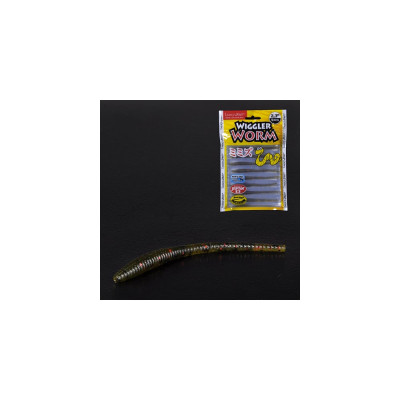 Съедобные искусственные слаги LUCKY JOHN LJ Pro Series WIGGLER WORM 2.3in /PA03 9шт. 140153-PA03
